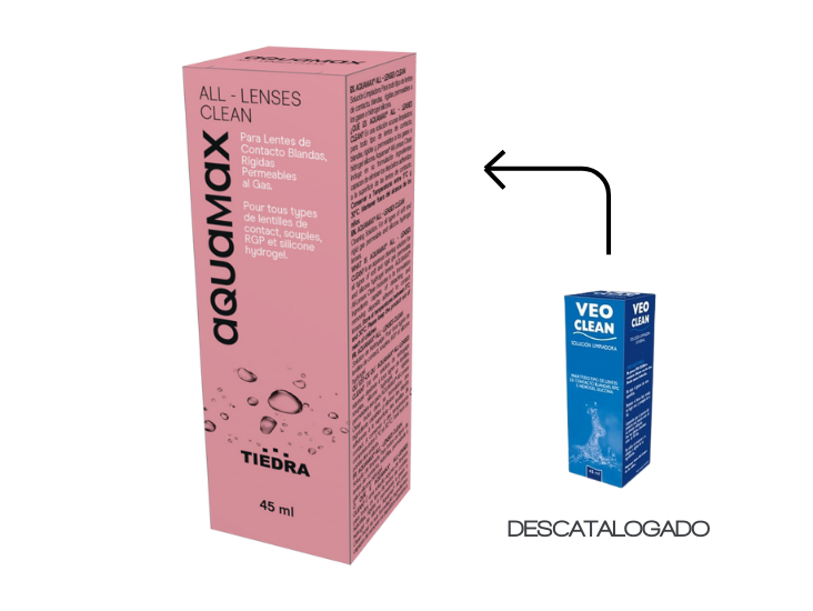 Limpiador de lentillas con alcohol