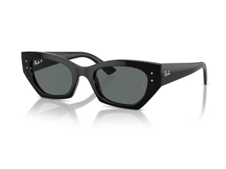 Gafas de sol Ray-Ban Zena Bio-Based RB4430 negra polarizada
