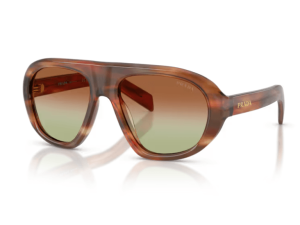 Gafas de sol Prada 0PR C05S originales para mujer en color negro y carey